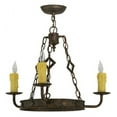 thumbnail image 6 of Meyda Tiffany 145594 Elvita 3 Light 24" Wide Taper Candle Ring Chandelier, 6 of 7