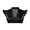 5 Black, variant on Krdevn Ruffle Sleeve Button Front V-Neck Crop Top Casual Dressy Blouse (Little Girls, Big Girls),11-12 Years