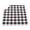 Black and White Plaid, variant on Suodoka Multi-Use Breastfeeding Nursing Cover for Babies, Soft Breathable Portable Privacy Coverage, Machine Washable Maternity Essential, Tie Dye Blue, 28.3 x 27.0 in / 72 x 68.5 cm