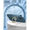 thumbnail image 3 of i-Blason Cell Phone Finger Ring Holder - Universal - Kick Stand with 360° Rotation and 180° Flip Magnetic Car Mountable (Ocean), 3 of 9