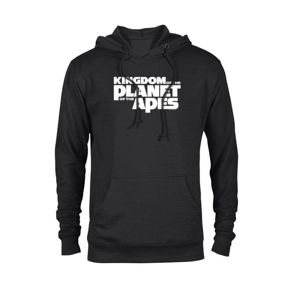 Kingdom of the Planet of the Apes Official Movie Title Logo - Pullover Hoodie for Adults - Customized-Black