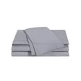 thumbnail image 1 of Wellbeing Oxywash Solid 300 Thread Count 4pc Sheet Sets, Gray, King, 1 of 3