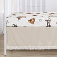 thumbnail image 2 of Sweet Jojo Designs Country Western Taupe Red and Blue 4 Piece Crib Bedding Set, 2 of 6