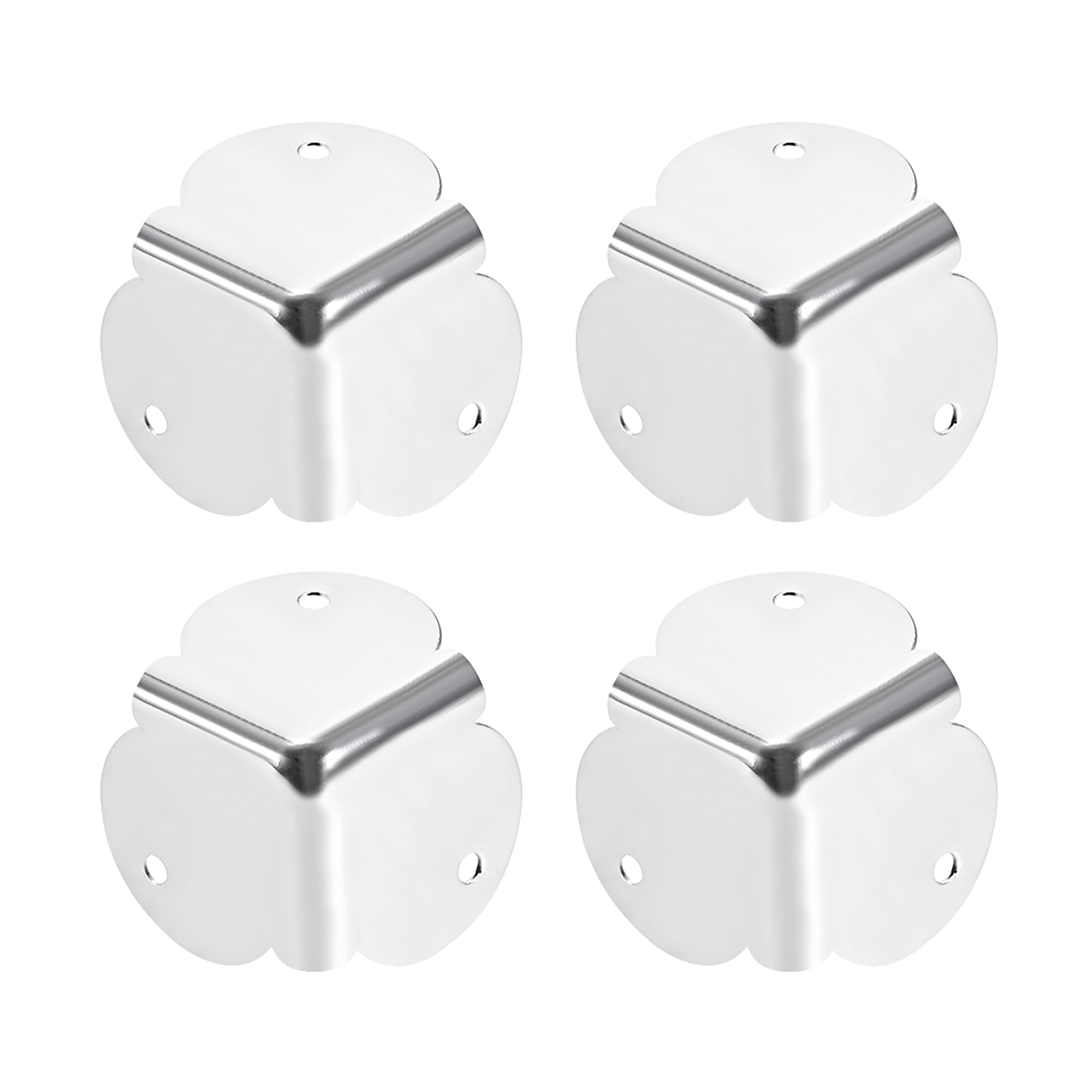 Metal Box Corner Protectors Edge Guard Protector 32 x 32 x 32mm 4 pcs