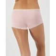 thumbnail image 3 of Maidenform Boyshort One Fab Fit Microfiber Womens Underwear With Lace Stretch Full Coverage sz 5-9 40760, 3 of 7
