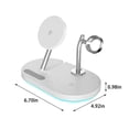 thumbnail image 2 of XGFHYJEH Charging Station, Wireless Charging Station, Charging Station for Multiple Devices, Wireless Charging, 3 in 1 Charging Station, Wireless Charge, for Android, Iphone, Apple, Samsung, Ipad, 2 of 5