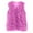 Pink, variant on larppty Women's Sleeveless Faux Fur Open Front Vest Warm Cardigan Coat Soft Waistcoat Jacket Outwear (Light Green, S)