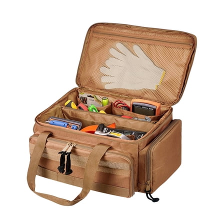 Electrician Thickened Polyester Tool Bag Large Maintenance Storage Bag