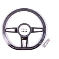 thumbnail image 2 of Steering Wheel Formula D-Shaped 14in Black, 2 of 3
