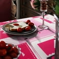 thumbnail image 3 of Valentines Tablecloth,Valentine''s Day Tablecloth for Rectangle Tables 60 x 84,Perfect for Kitchen Dinner,Valentine''s Day Date Restaurant Decoration,Holiday Dining Room Table Cloth, 3 of 5
