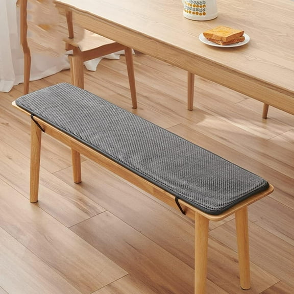 Bench Cushion - Outdoor/Indoor Patio Porch Swing Cushions 48/40/60 x 12/14/16/18 inch Seat Furniture Cushion Non-Slip Patio Loveseat Bench Pad for Garden Furniture Lounger Bench(Color:@1,Size:48*14*1i