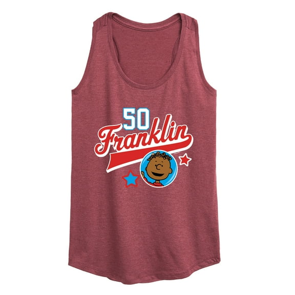 Peanuts - Franklin Athletic 50 - Women's Racerback Tank Top