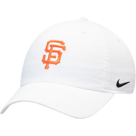 Nike Stretch Hat - San Francisco Giants Nike MLB Heritage 86 Adjustable Hat - White - OSFA