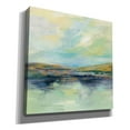 thumbnail image 2 of Epic Graffiti 'Golden Fields by the River' by Silvia Vassileva, Canvas Wall Art, 37"x37", 2 of 2