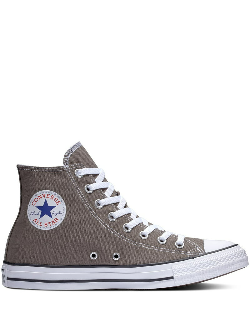 Converse Chuck Taylor Hi Unisex Shoes Size 8.5, Color: Charcoal/White