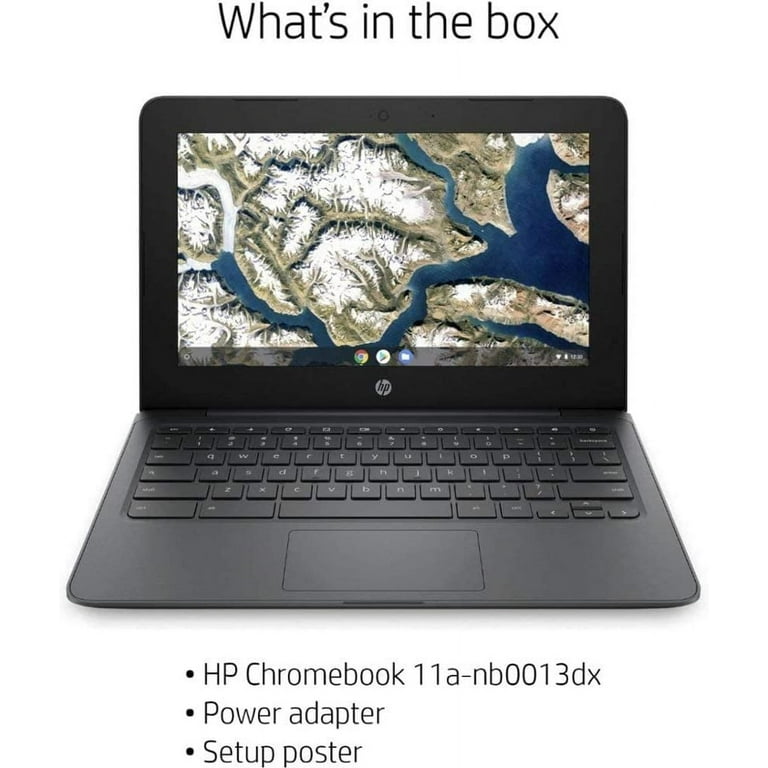 HP Chromebook 11A-NB0013DX 11.6 inch Intel Celeron - 4GB Memory