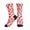 2 Black-2, variant on Women's Men's Canada Maple Leaf Colorful Novelty Pattern Crew Athletic Socks