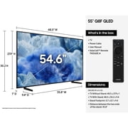 Restored Samsung 55” Class Q8F Series QLED 4K UHD Smart Tizen TV 2025 Alexa, Bixby & SmartThings Compatible QN55Q8FAAFXZA