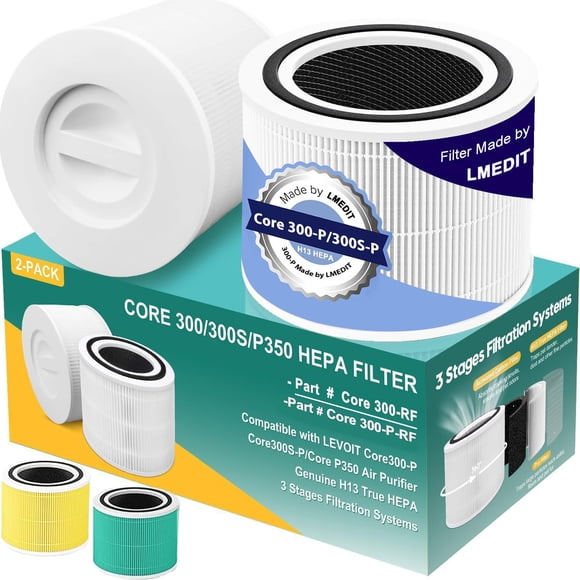 Filtro de repuesto para purificador de aire LMEDIT Core 300, paquete de 2