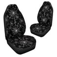 thumbnail image 3 of Uourmeti Scary Spider Web Halloween Pattern Auto Car Seat Covers 2 Pack, Thick Resistant Bucket Seats Protector for Men Women Fit Car Sedan Truck Van, 3 of 6
