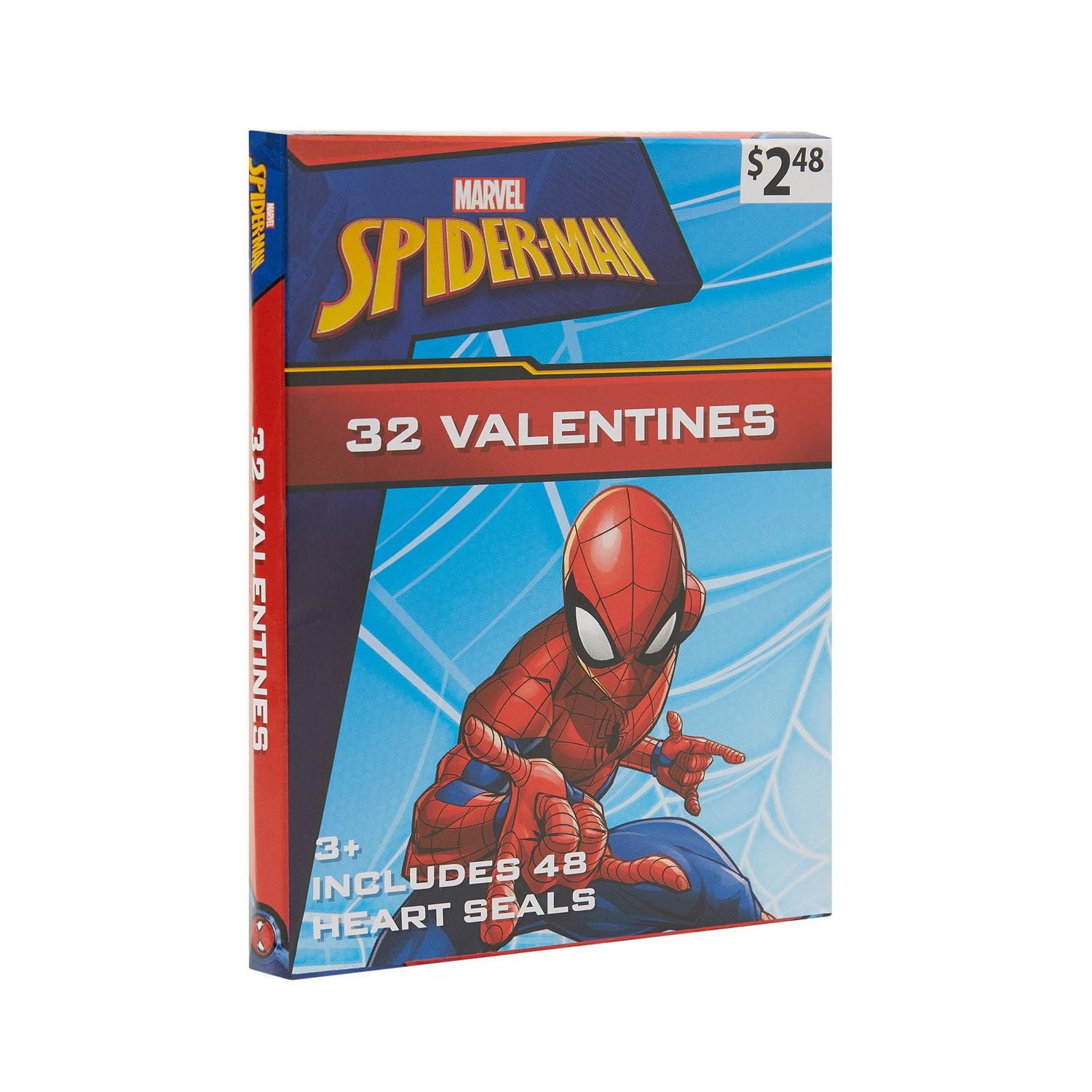 Spiderman Valentine Cards, 32 Count, Classroom Exchange Cards