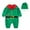 Green, variant on Elf Outfit Long Sleeve Romper Jumpsuit Christmas Baby Clothes Festive Dress Outfit 6-9 Months