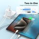 thumbnail image 2 of Bloque de cargador USB C SmallElectric de doble puerto de 20 W para iPhone, 2 of 7