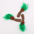 thumbnail image 3 of 2PCS Cat Scratch Toy Tinsel Ball Palm Tree Cat Toy Cat Feather Toy Cat Rope Toy, 3 of 10