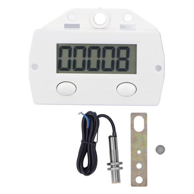 Contador electrónico de punzón, contador electrónico digital de inducción magnética con sensor de metal para máquina herramienta