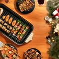 thumbnail image 5 of Indoor Electric Grill with Nonstick Plates, Smokeless Tabletop BBQ for 2-4 People, 5 of 8