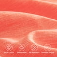 thumbnail image 6 of Sleep Zone Queen Cationic Microfiber Sheet Set, Coral 16 Inch Deep Pocket, Ultra Soft Breathable, 6 of 9