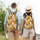 thumbnail image 4 of Balery White Floral and Butterflies Mochila Clásica Impresa Básica para Viaje, Mochila Escolar Resistente al Agua, Mochila de Lona con Correas Ajustables-Small, 4 of 5