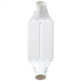 thumbnail image 1 of Adaptador de conducto plano para mejorar el flujo de aire Conector de ventilación hidropónica de 75 mm, 1 of 8