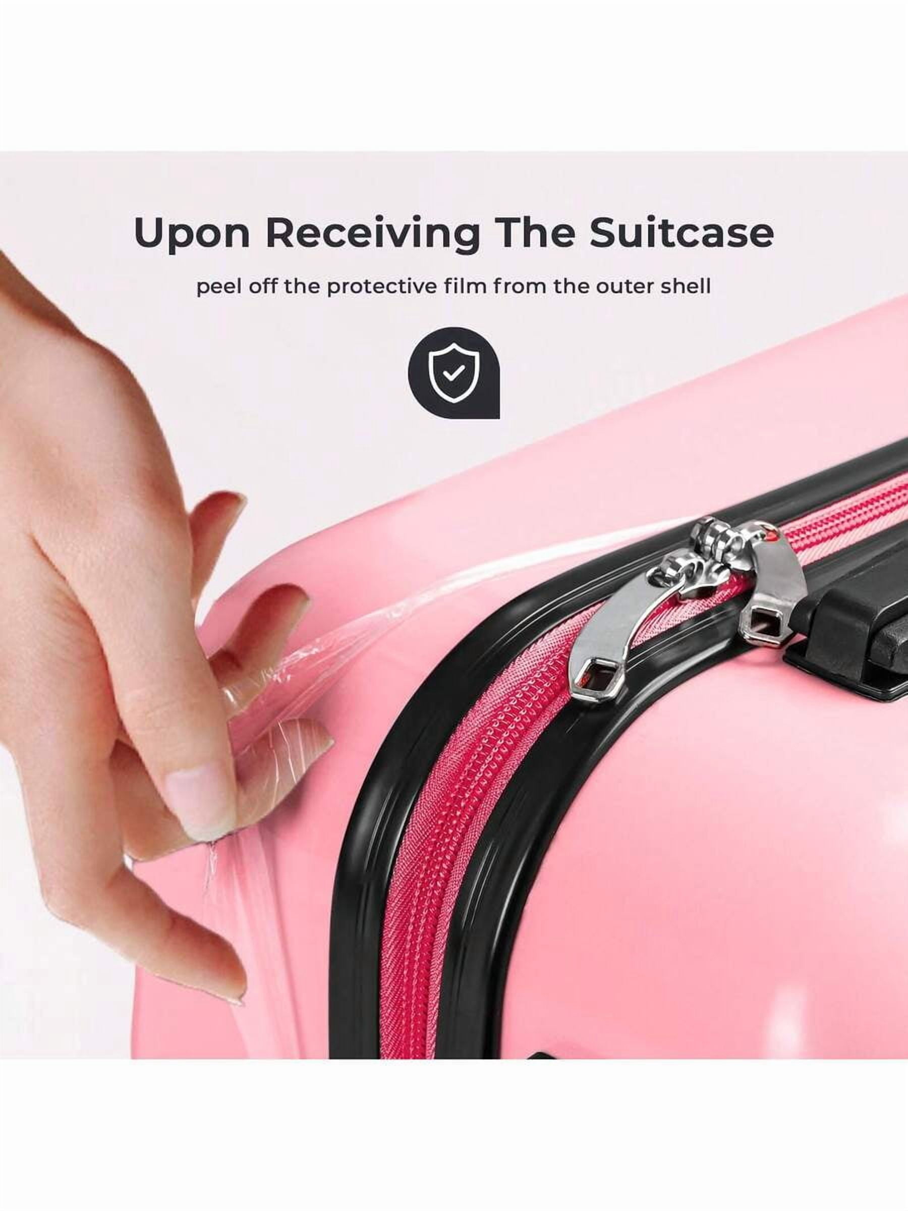 20/Inch Carry-On Suitcase With Spinner Wheels,Hard Shell Suitcases,Lightweight Rolling Luggage For Women,Equipped With 360° Spinner Wheels, TSA Lock,