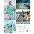 thumbnail image 5 of Turquoise Marble Beach Towels Oversized Super Absorbent, Nature Marble Stone Ripple Modern Art Lightweight Bath Towel Quick Dry Sets For Bathroom/Pool/Rv Camping/Beach Play/Gym Room/Picnic 35"x70", 5 of 8