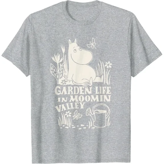 DOPASHIRT Moomin Garden Life Nature Scene T-Shirt Unisex S-5XL Hot Trending Shirt, Vintage Birthday Gift