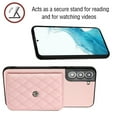 thumbnail image 6 of Allytech Galaxy S22 Plus Wallet Case with Hand Wrist, Back Cover with Cards Slots Holder Luxury PU Leather Shockproof Anti-Scratch Bumper Phone Case for Samsung Galaxy S22 Plus, Pink, 6 of 8