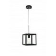 thumbnail image 1 of Living District LD4063D8BK Resolute 1 Light Black Ceiling Pendant, 1 of 4