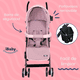thumbnail image 4 of Carriola Bastón Ultraligera Plegable Viajera iBaby Ischia rosa, 4 of 9