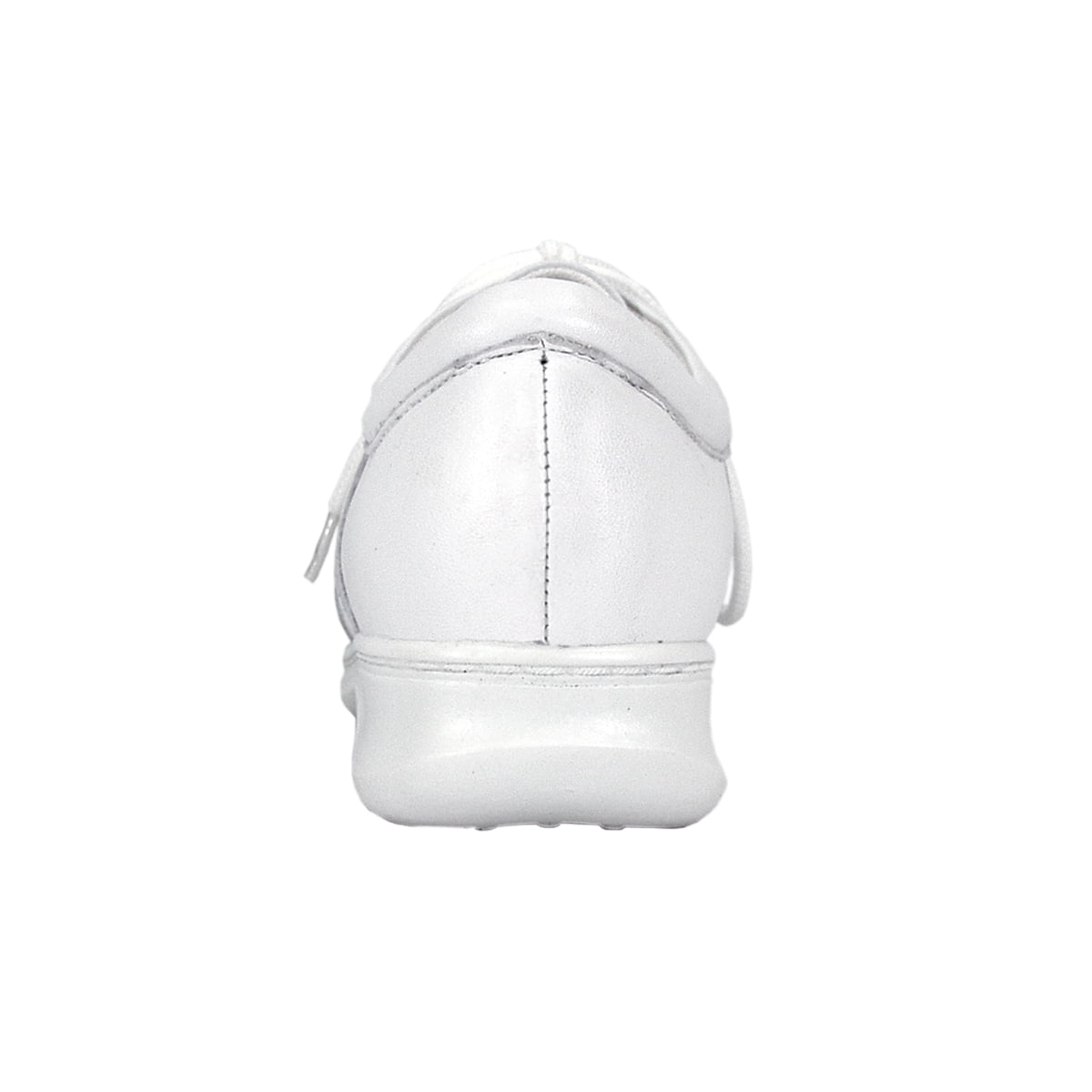 24 HOUR COMFORT Lara Wide Width Oxford Lace-up Shoes WHITE 8.5