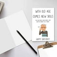 thumbnail image 5 of Party Greeting Card, Ongmies Parody Birthday Card Funny Birthday Card for Him Her Birthday Card for Friends Family Now Go Have A Tremendous Birthday, Red, 5 of 9