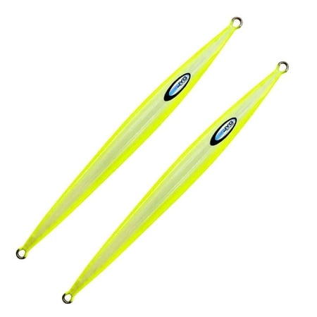 UPC: 0847029096498 | JYG Pro Fishing Stryke Jig- 80G Yellow