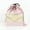 Pink_Hot#774, variant on Transparent Velvet Storage Bag with Drawstring Closure for Travel, Clothing, Cosmetics, and Shoes - Soft Flannel Protection, Portable, and Foldable Design - Size 31x30cm, Ideal fo