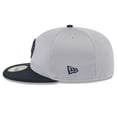 thumbnail image 4 of Men's New Era  Gray/Navy New York Yankees 2025 Batting Practice 59FIFTY Fitted Hat, 4 of 7