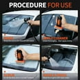 thumbnail image 6 of Car Glass Oil Film Remover, Professional Windshield Cleaner & Polisher with Built-in Applicator Sponge, Deep Cleaning Emulsion for Automotive Windows and Mirrors, 100g, 6 of 6