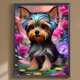 thumbnail image 1 of Cuadros Decorativos Kit de pintura de perro de taladro redondo completo DIY 5D artesanía de decoración del hogar (HQ216) Wdftyju embutido en tela, 1 of 9