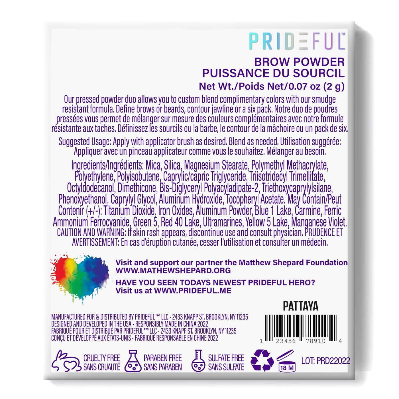 Beautiful Brows+ Poudre à sourcils