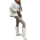 thumbnail image 2 of Txlixc Chaqueta acolchada de manga larga para mujeres Txlixc  moda, 2 of 6