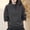 A1 Black, variant on Pumxq Women's Oversized Fleece Pullover Tops Mock Stand Henley Collar Quarter Button Raglan Long Sleeve Sweatshirts Thermal Warm Ribbed Hem Fall Lounge Casual Outfits Black M
