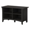 thumbnail image 1 of Bush Furniture Salinas Shoe Storage Bench in Vintage Black, 1 of 3